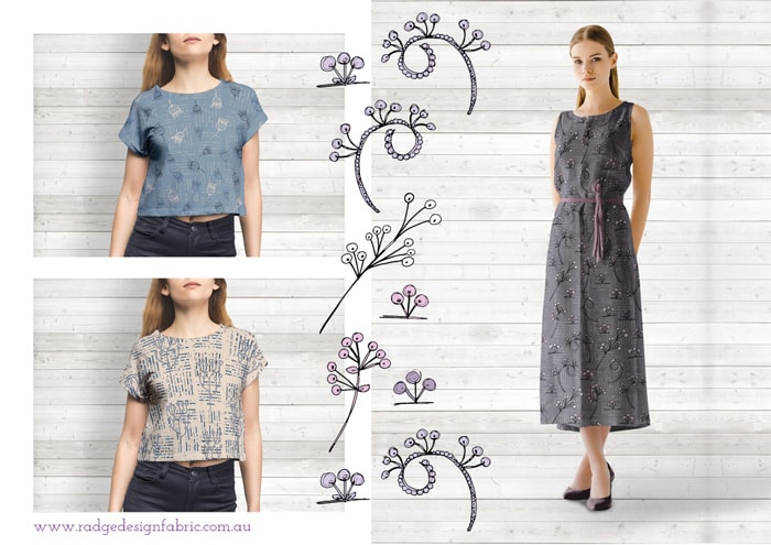mindful notions as tops and dresses