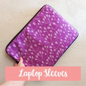 laptop sleeves by australian surface pattern designer